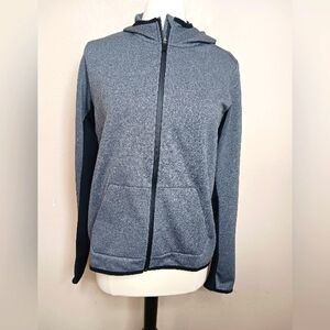 Nike women gray/black hoodie size L